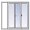 Sliding Windows
Nearly effortless operation and flexibility as both sashes can move. 